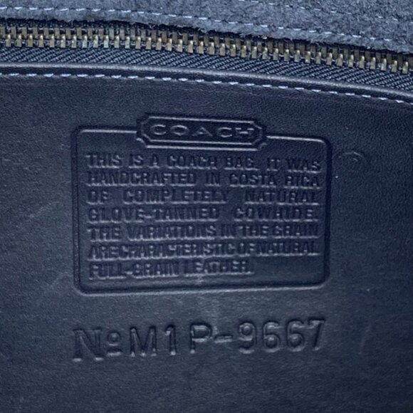 Vintage COACH Spectator 9667 Navy & White Leather City Bag – 2001, Costa Rica - Picture 2 of 13